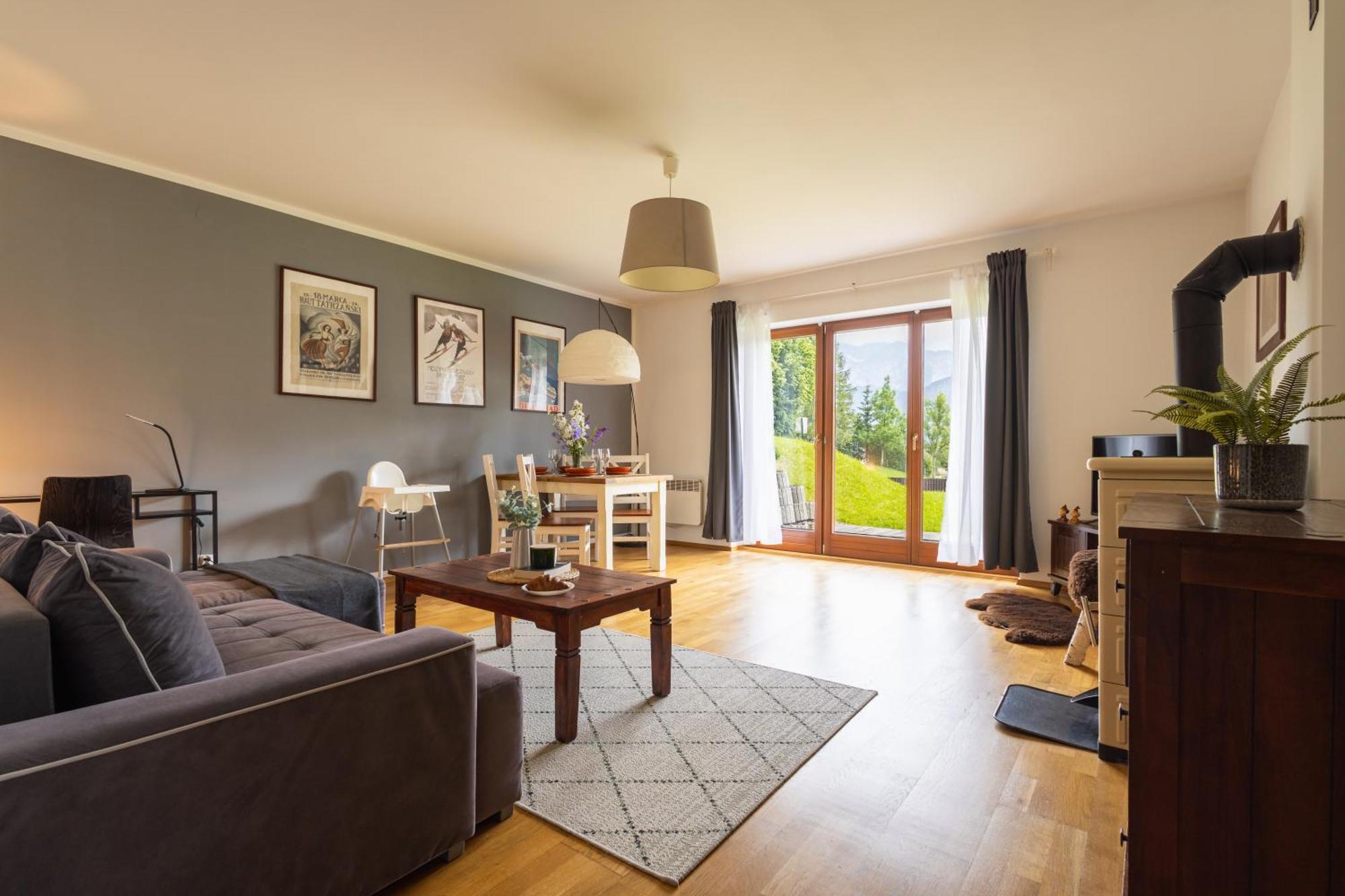 Apartament Poludniowy Z Widokiem- Sauna, Jacuzzi, Kominek 코스실리스코 외부 사진