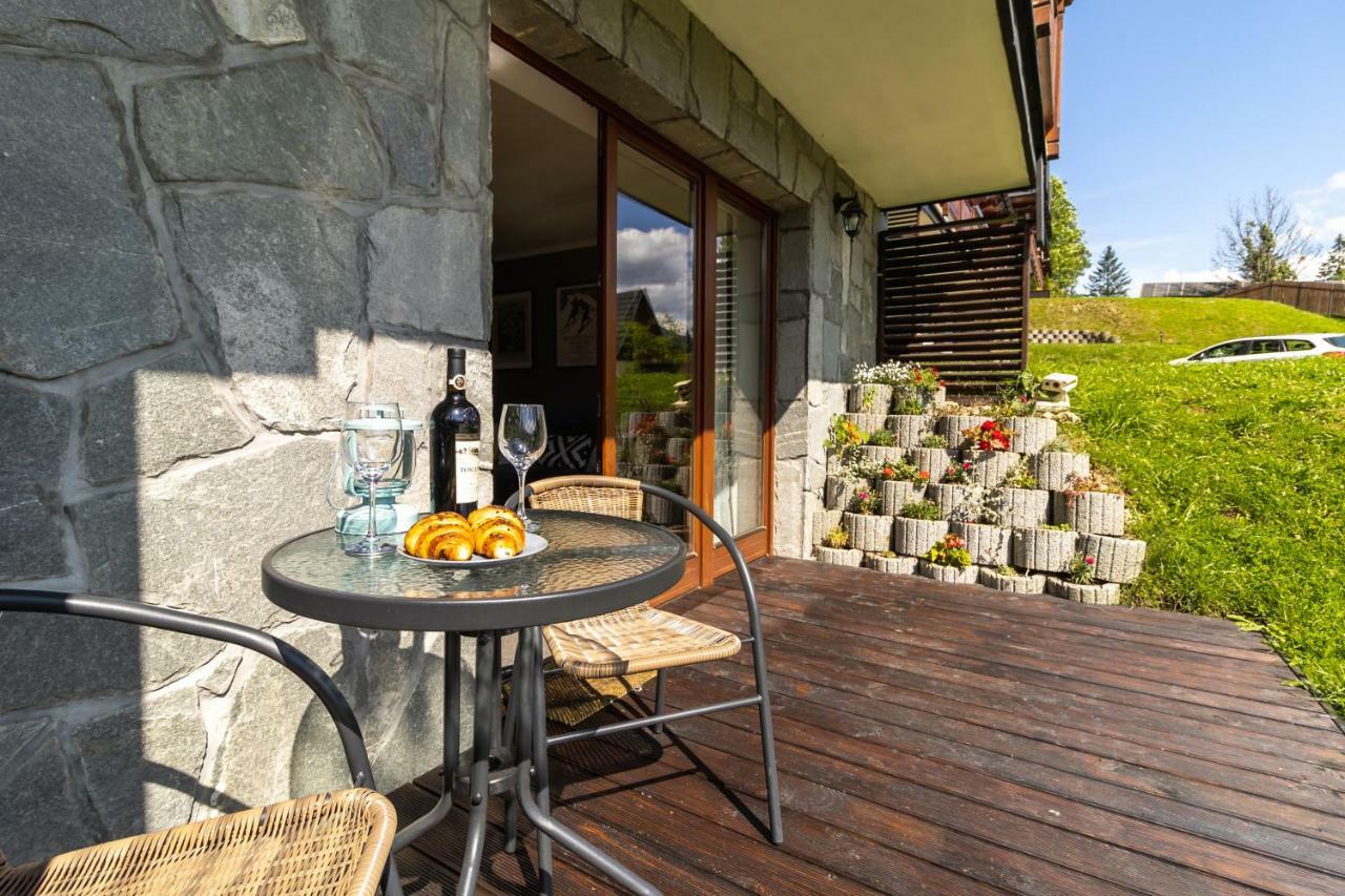 Apartament Poludniowy Z Widokiem- Sauna, Jacuzzi, Kominek 코스실리스코 외부 사진
